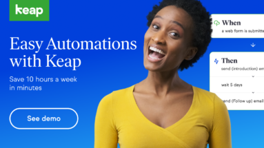 Keap infusionsoft email automation