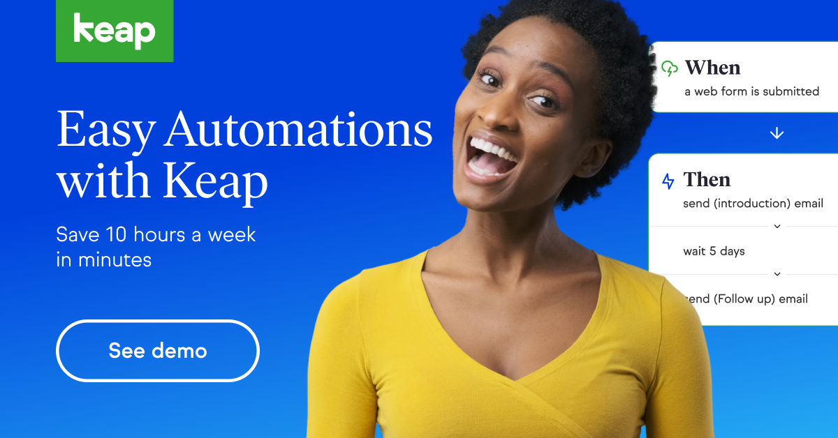 Keap Infusionsoft Best Automation Software
